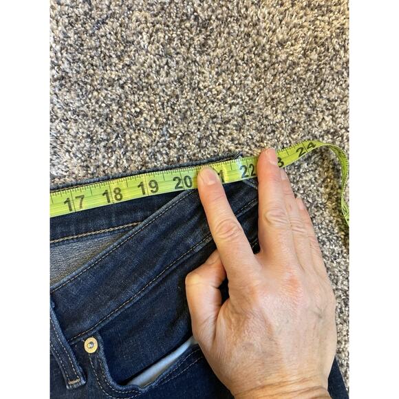 Levi 415 Bootcut Relaxed Jeans Women’s Size 26W Blue Stretch Denim - Picture 3 of 8